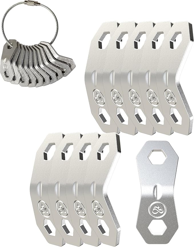 NACETURE Aluminum Alloy Rope Tensioner Tent Guyline Cord Adjuster by NACETURE