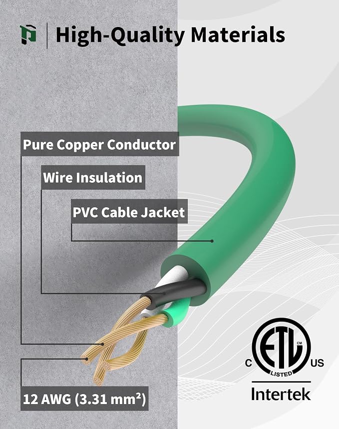 50Ft 12/3 Outdoor Extension Cord - Image 3