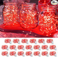 20 Pack LED Fairy Lights Battery Operated, 3 Features Blinking Slowly Blinking by Adamonda