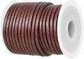 GENIQUE Real/Genuine Round Leather String Cord by GENIQUE