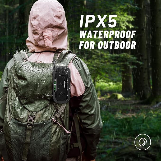 Emergency Radio Waterproof Bluetooth Speaker, Portable AM FM Radio - Image 7
