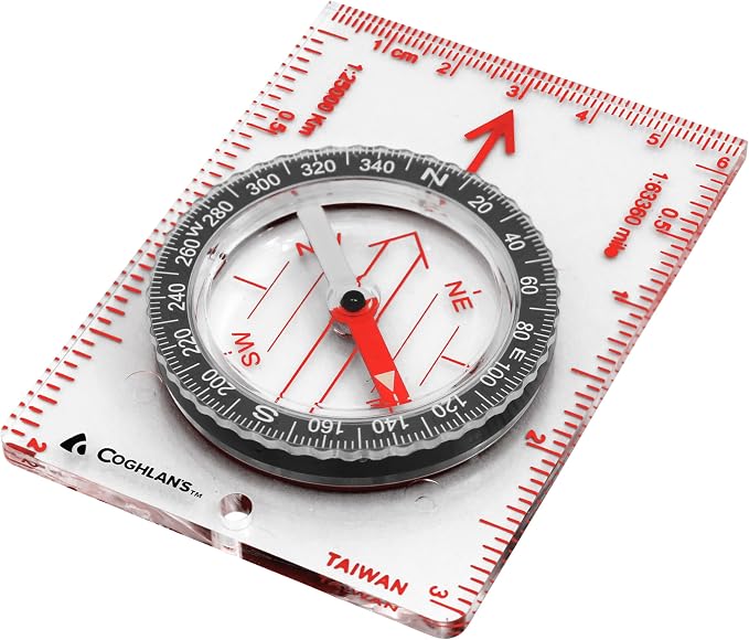 Coghlan’s Outdoor Compasses for Hiking, Survival & Orienteering – Map, - Image 2