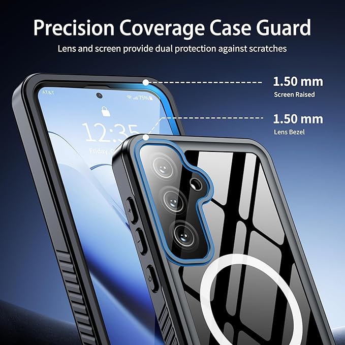 ANTSHARE Magnetic for Samsung Galaxy S25 FE Case, Waterproof - Image 6
