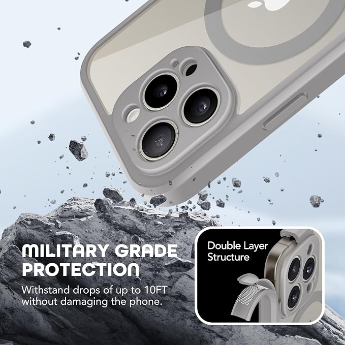 TIESZEN for iPhone 15 Pro Max Case, Compatible - Image 7