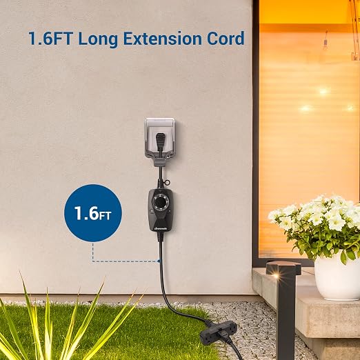 DEWENWILS Light Timer Outdoor Weatherproof - Image 6