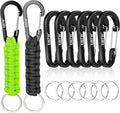 EOTW Paracord Keychain for Men Women Paracord Carabiner Backpack Keychain by EOTW