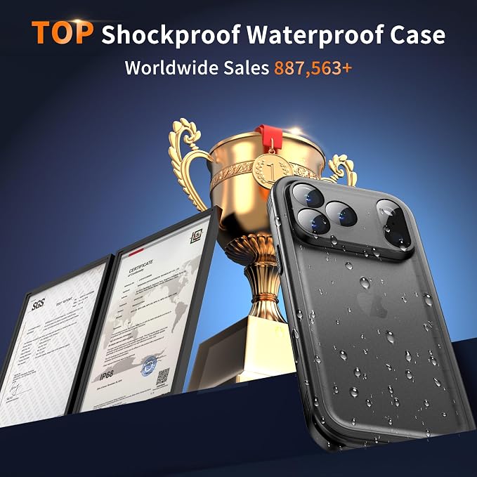 Cozycase TOP Waterproof Case for iPhone 17 Pro Max - Image 11