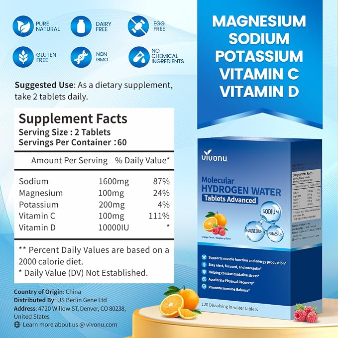 VivoNu Hydrogen Water Tablets - Image 8
