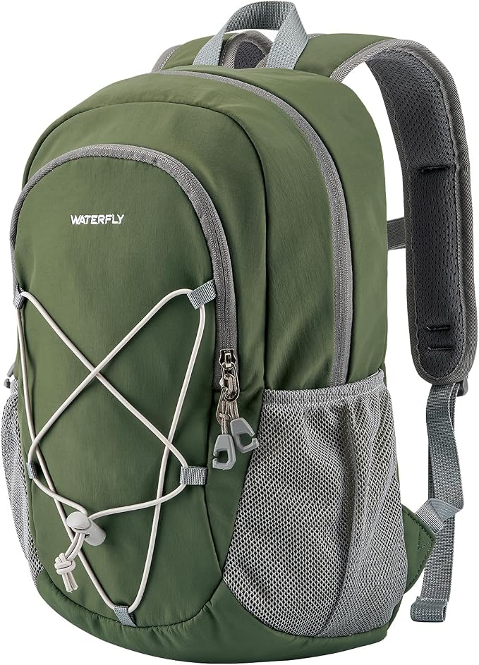WATERFLY 12L Small Hiking Backpack: Day Pack Lightweight Travel Bag Camping - Image 8
