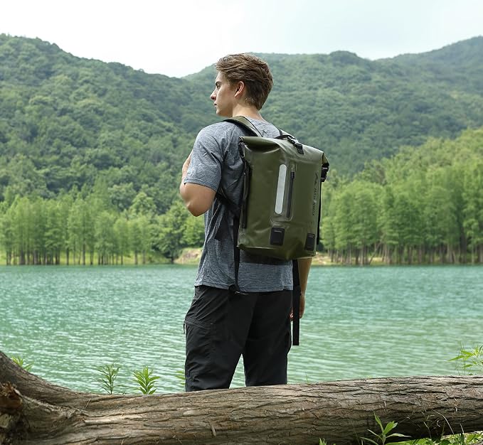 MARCHWAY Roll Top Waterproof Backpack, Floating Dry Bag 20L/30L/45L - Image 8