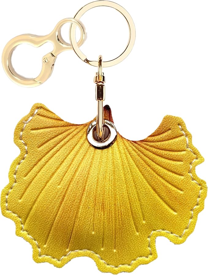 Leather Keychain Holder Case Compatible by BORKUANA