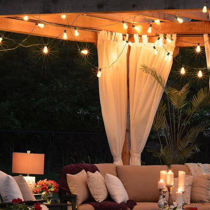 BLIATLUS 100FT Solar String Lights Outdoor Waterproof - Image 9