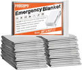 Frocopo 6 Pack Emergency Mylar Blanket, Emergency Blanket Space Blanket by Frocopo