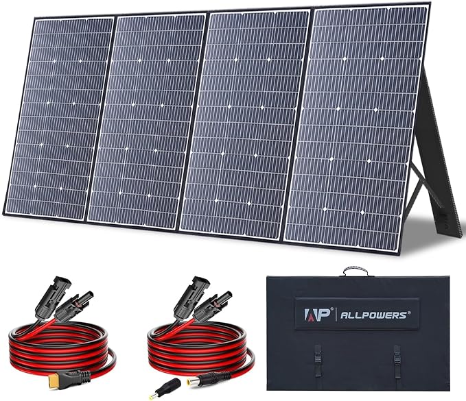 ALLPOWERS SP037 400 watt Solar Panel Foldable Portable Solar Charger by ALLPOWERS