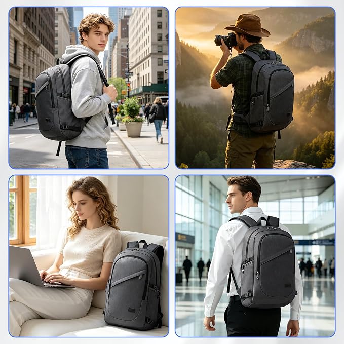 Kono Travel Laptop Backpack - Image 6