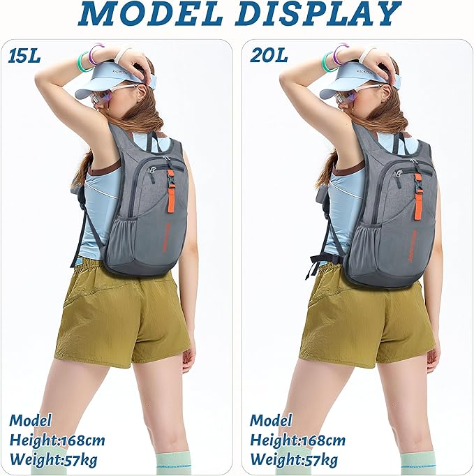 BECOJADDE 15L Small Hiking Backpack - Image 5