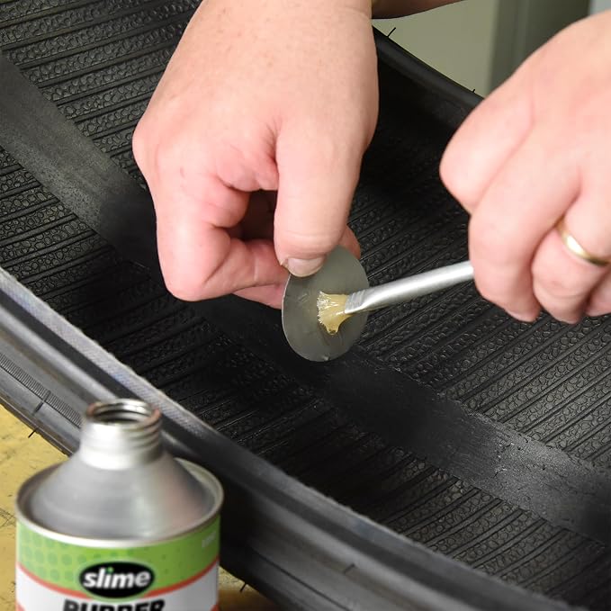 Slime 1050 Rubber Cement, Tire Repair, use - Image 6