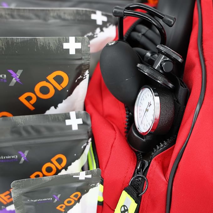 Lightning X MB30-SKC Large EMT Trauma Kit | Fully Stocked First Responder Bag - Image 2