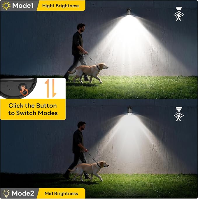 Rechargeable Battery Operated Motion Sensor Light, 4000mAh Battery Powered - Image 3
