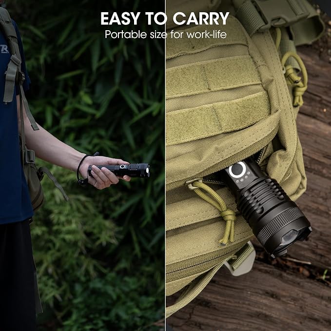 Kmivo Flashlights Rechargeable LED High Lumens - Image 7