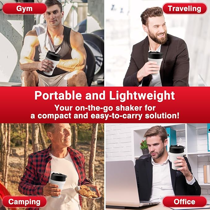 Protein Shaker Bottle Collapsible - Image 6