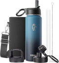 Coolflask Water Bottle 24 oz Insulated by Coolflask