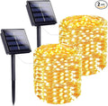 Extra-Long 144FT Solar String Lights by SANJICHA