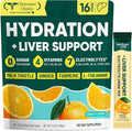 Venture Pal Hydration Packets + Liver Support- Liquid Daily IV Electrolyte by VenturePal