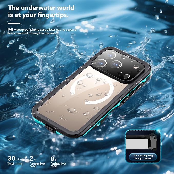Compatible for iPhone 17 Pro Max Case 6.9" Waterproof 【Compatible - Image 2