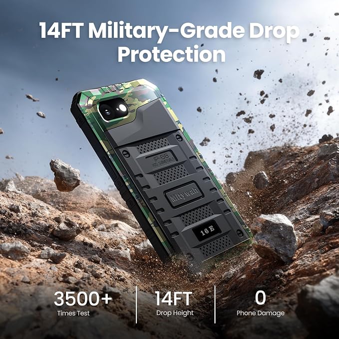 Mitywah Waterproof Case for iPhone 16e and for iPhone 17e, Shockproof Heavy - Image 5