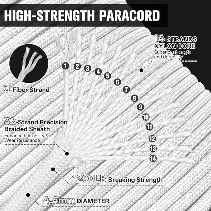 1200 Paracord Rope - Image 3