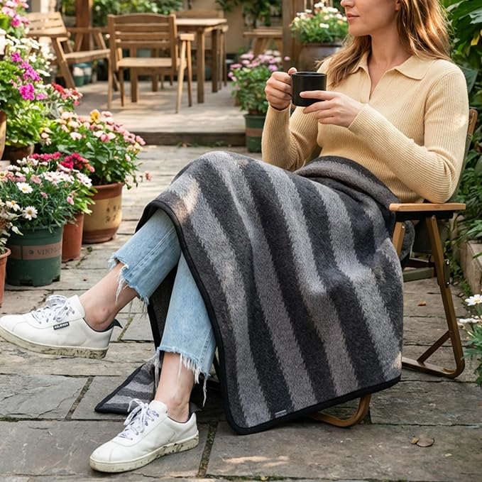 PuTian Merino Wool Camp Blanket - Image 7