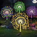 Garden Decor Outdoor Lights 500LED 4Pack, Solar Garden Lights by Lanthium