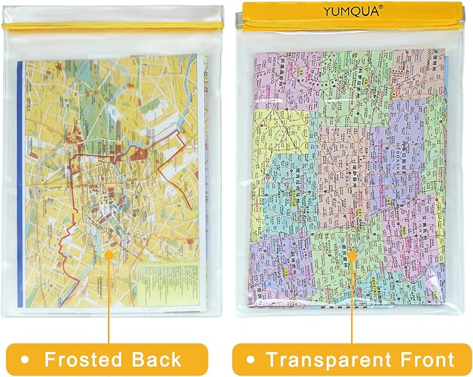 YUMQUA Waterproof Bags Large Size 3 Pack, fits Kayaking Boating Hiking Water - Image 4