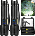 Rechargeable Flashlights 90, 000 High Lumens by MILAOSHU