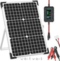 SUNAPEX 30W Solar Battery Charger: 12V Waterproof Solar Panel Kit by SUNAPEX-PASSINGTHEJOY