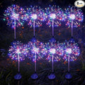 Solar Garden Lights Outdoor Yard Decorations, 8 Pack 150Leds Pathway Lights by WhereLightMeetsLife