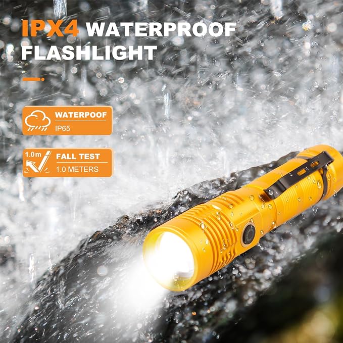 Hoxida Small Tactical Flashlights High Lumens - Image 7