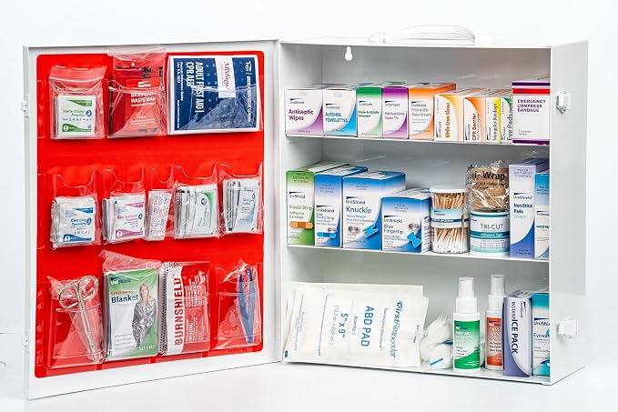 Restaurant Metal First Aid Cabinet, Wall Mountable by HomePage