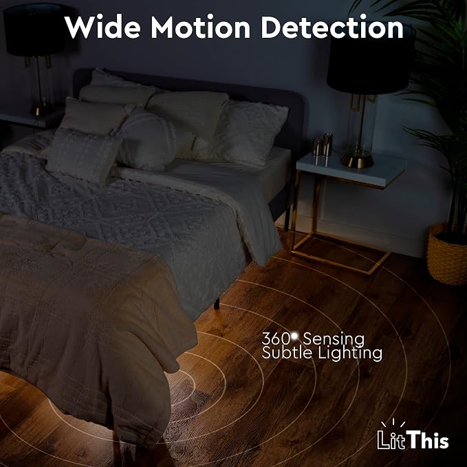 Under Bed Lights Motion Sensor Patented 360° motion activated night light - Image 3