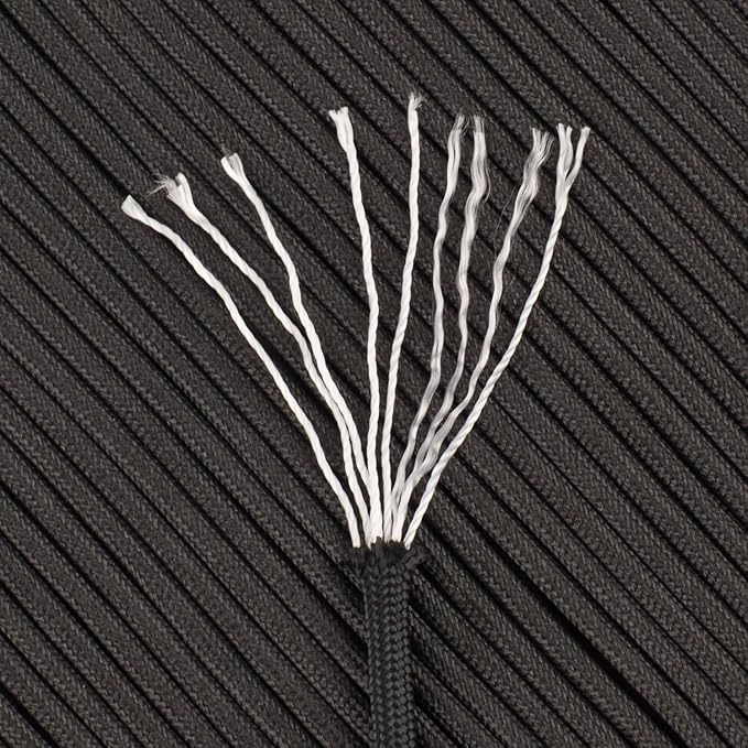 Paracord 550 lb, 7 Strand Paracord Rope 250ft 4mm, Nylon Parachute Cord - Image 2