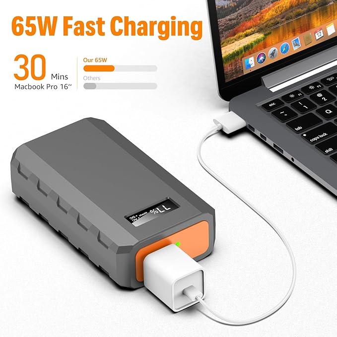 SinKeu 23, 400mAh/86.58Wh Portable Laptop Phone Charger - Image 3