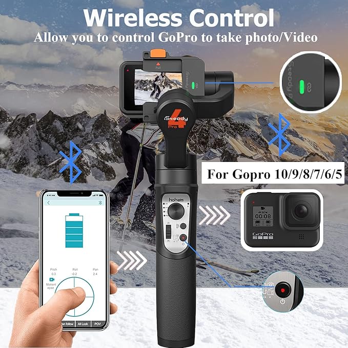 hohem iSteady Pro 4 3-Axis Gimbal Stabilizer - Image 5