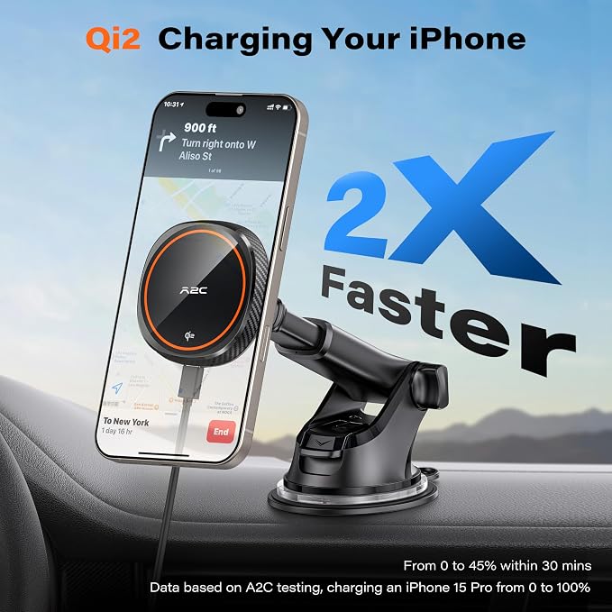 APPS2Car Magnetic Car Phone Mount - Image 3