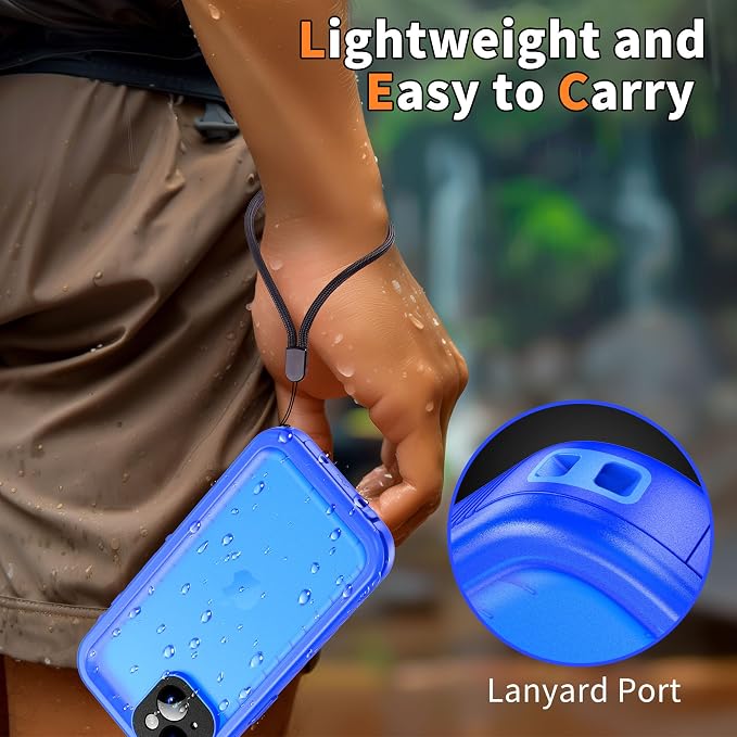 Cozycase Compatible with iPhone 14 Plus Waterproof Case - Image 8