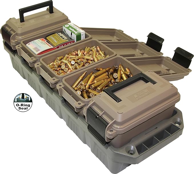 MTM AC5C 5-Can Ammo Crate Mini, Convenient size, Store 650 rounds of 9mm bulk - Image 2