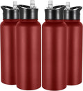 VEGOND 40 oz Insulated Water Bottle Bulk Stainless Steel Metal Water Bottles by VEGOND