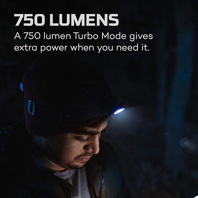 NEBO Einstein 750 Lumen Outdoor Compact Easy Tilt Camping Headlamp - Image 2