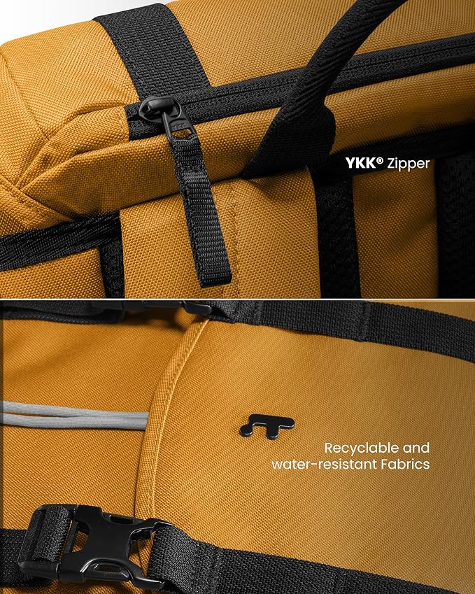 tomtoc Flap Laptop Backpack, Lightweight, Water-Resistant Casual Daypack - Image 7