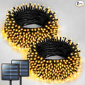 JMEXSUSS 2 Pack Solar String Lights Outdoor Waterproof, Total 400 LED 151FT by JMEXSUSS